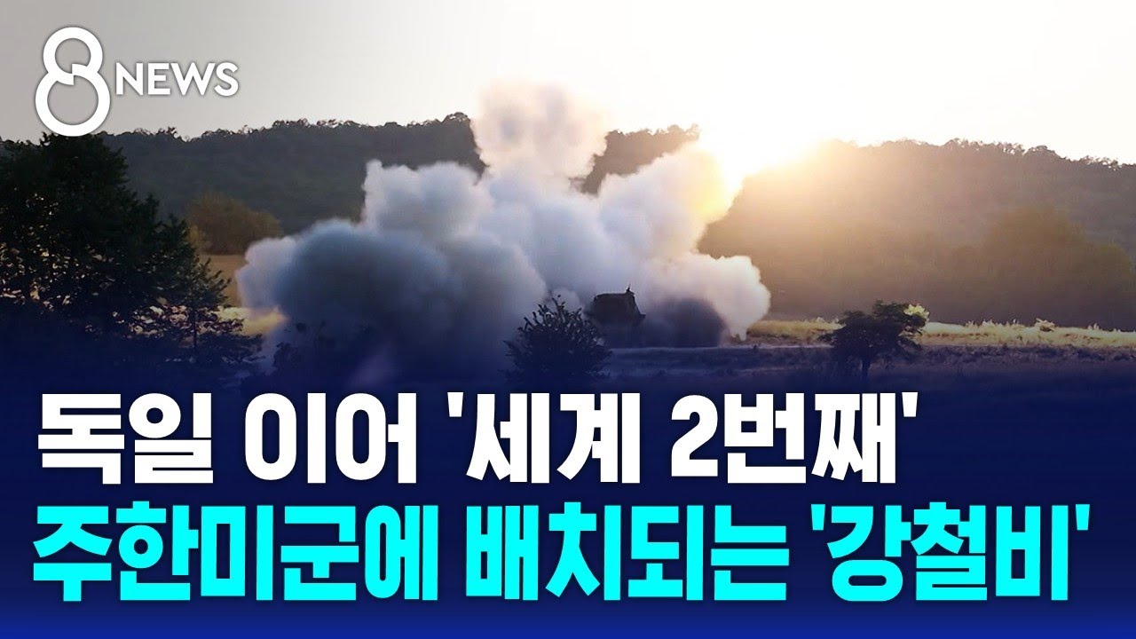 독일 이어 '세계 2번째'&hellip;주한미군에 배치되는 '강철비' / SBS 8뉴스