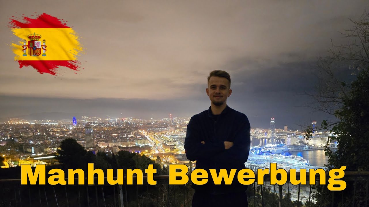 30H AUSGESETZT in Barcelona! #manhuntwildcard