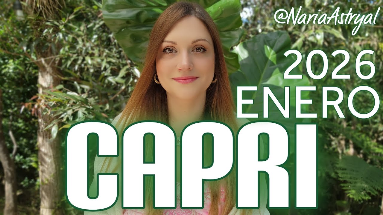 CAPRICORNIO ENERO 2026 🌟