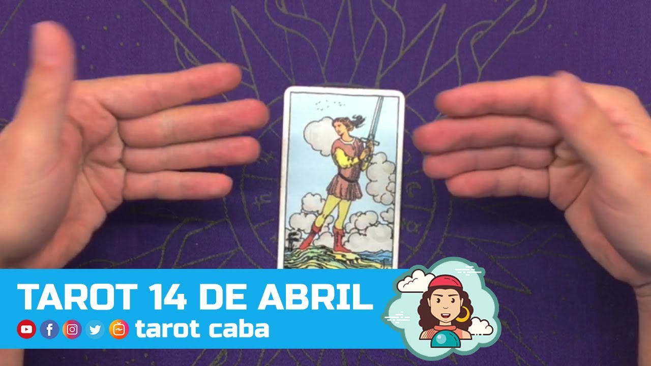 TAROT 14 ABRIL - MENSAJE DEL DIA - SOTA DE ESPADAS