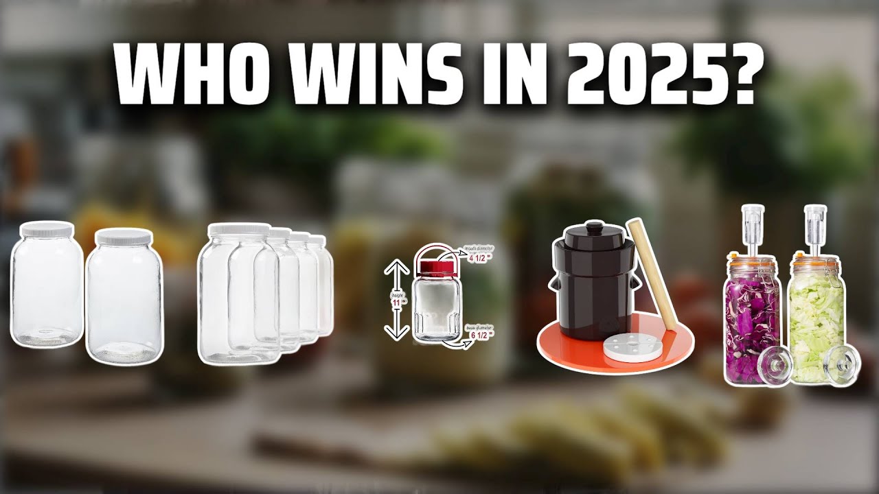 The Top 5 Best Fermentation Jar in 2025 - Must Watch Before Buying!