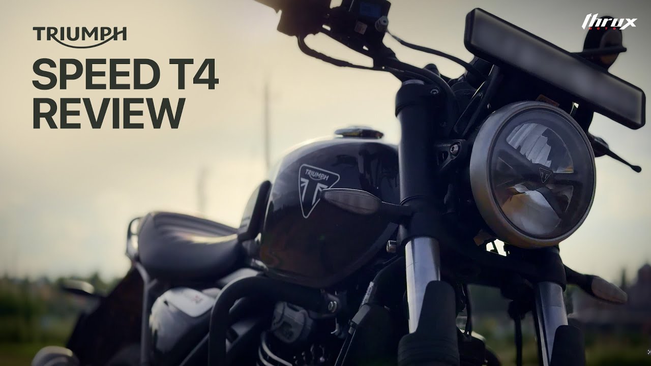 New 2025 Triumph Speed T4 Review | Thrux Moto | 4K