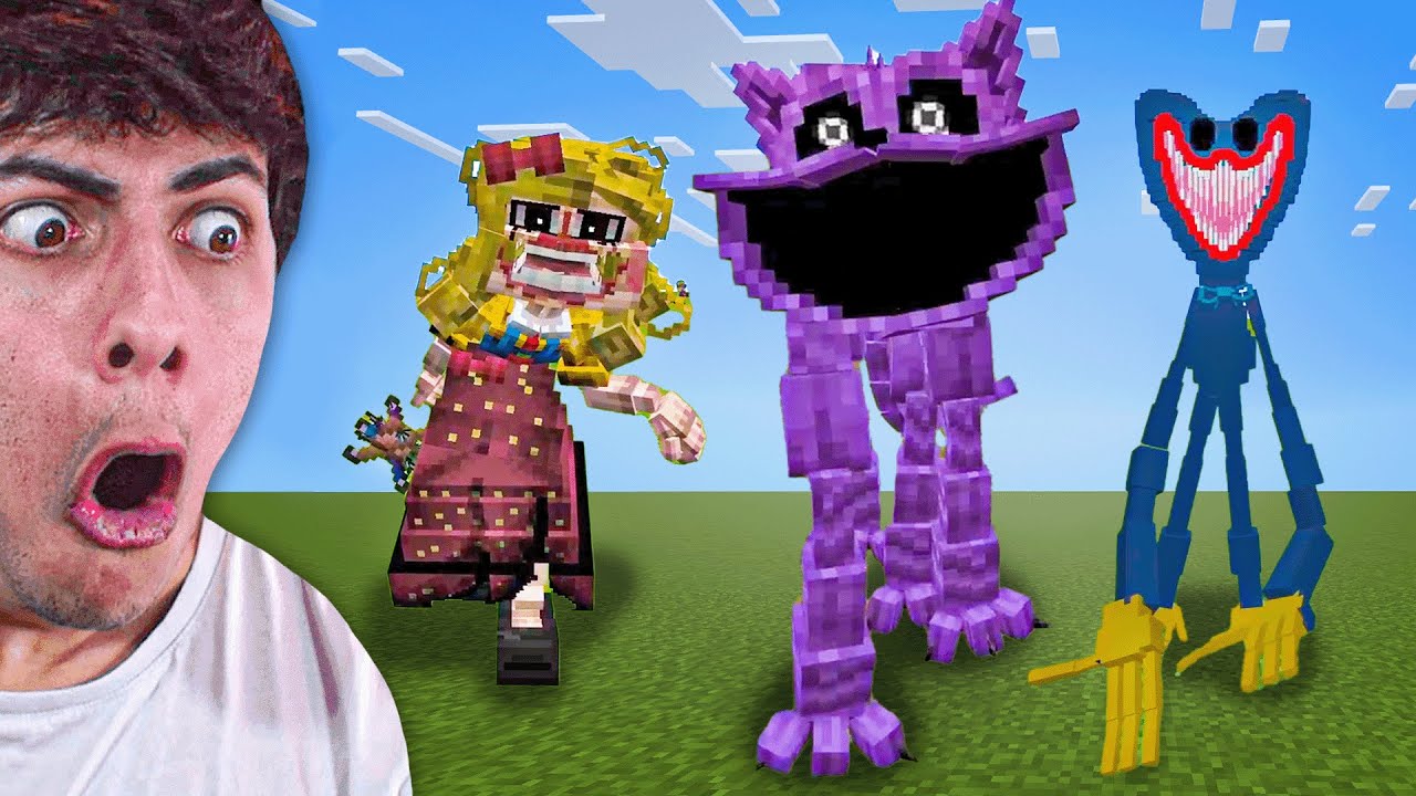 JE JOUE À UN MODE POPPY PLAYTIME CHAPITRE 3 MINECRAFT... (c'est trop bien)