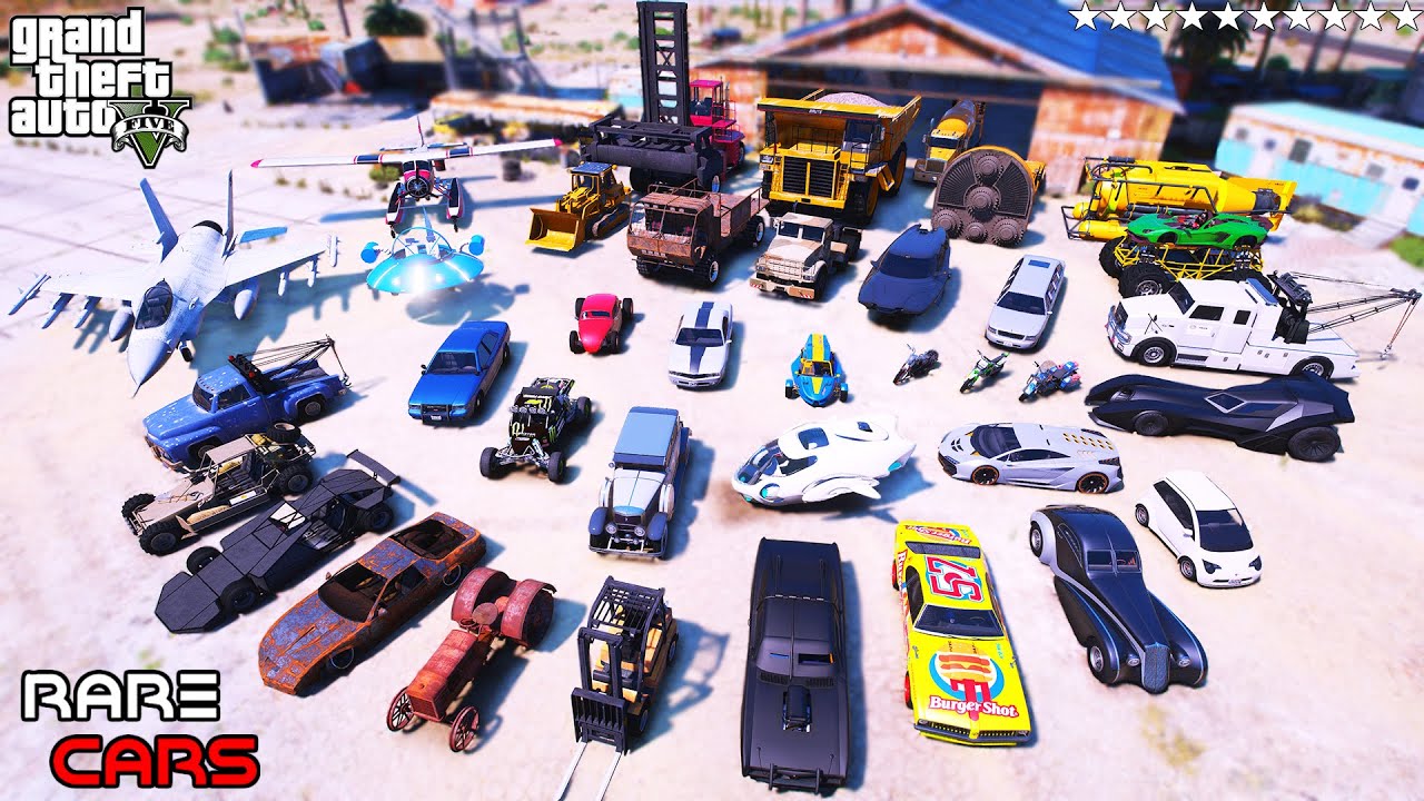 GTA V - Stealing Secret Cars With Franklin in GTA 5 ( GTA V)