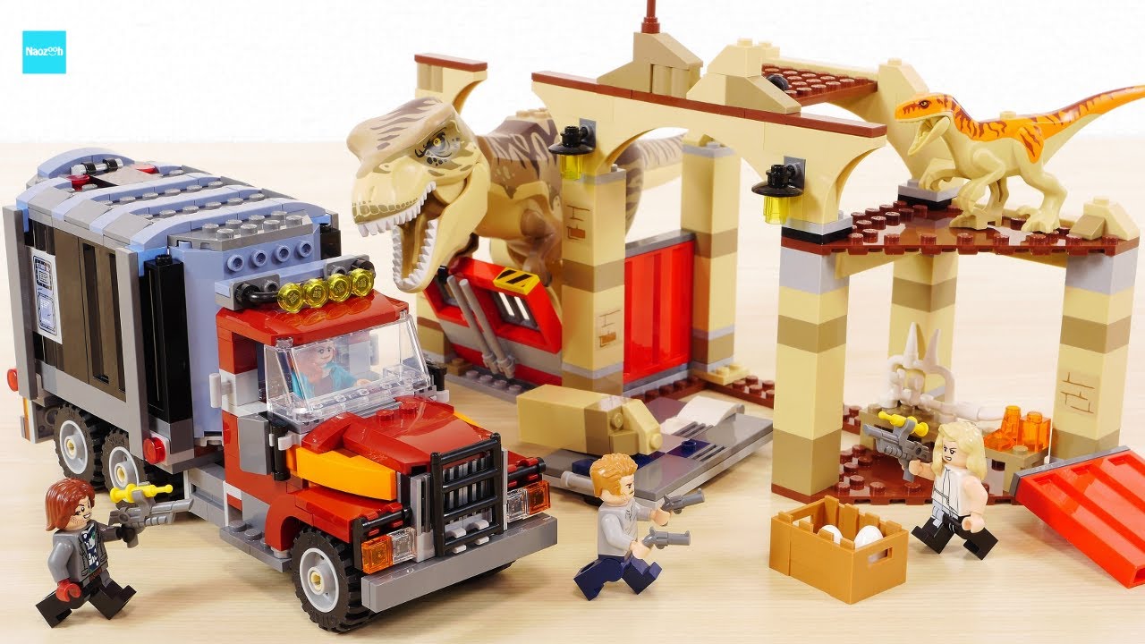 レゴ ジュラシック・ワールド T-レックスとアトロキラプルの大脱走 76948／ LEGO Jurassic World T. rex & Atrociraptor Dinosaur Breakout