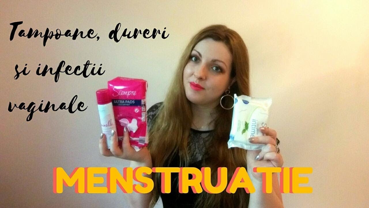 Despre menstruatie, tampoane, dureri si infectii vaginale