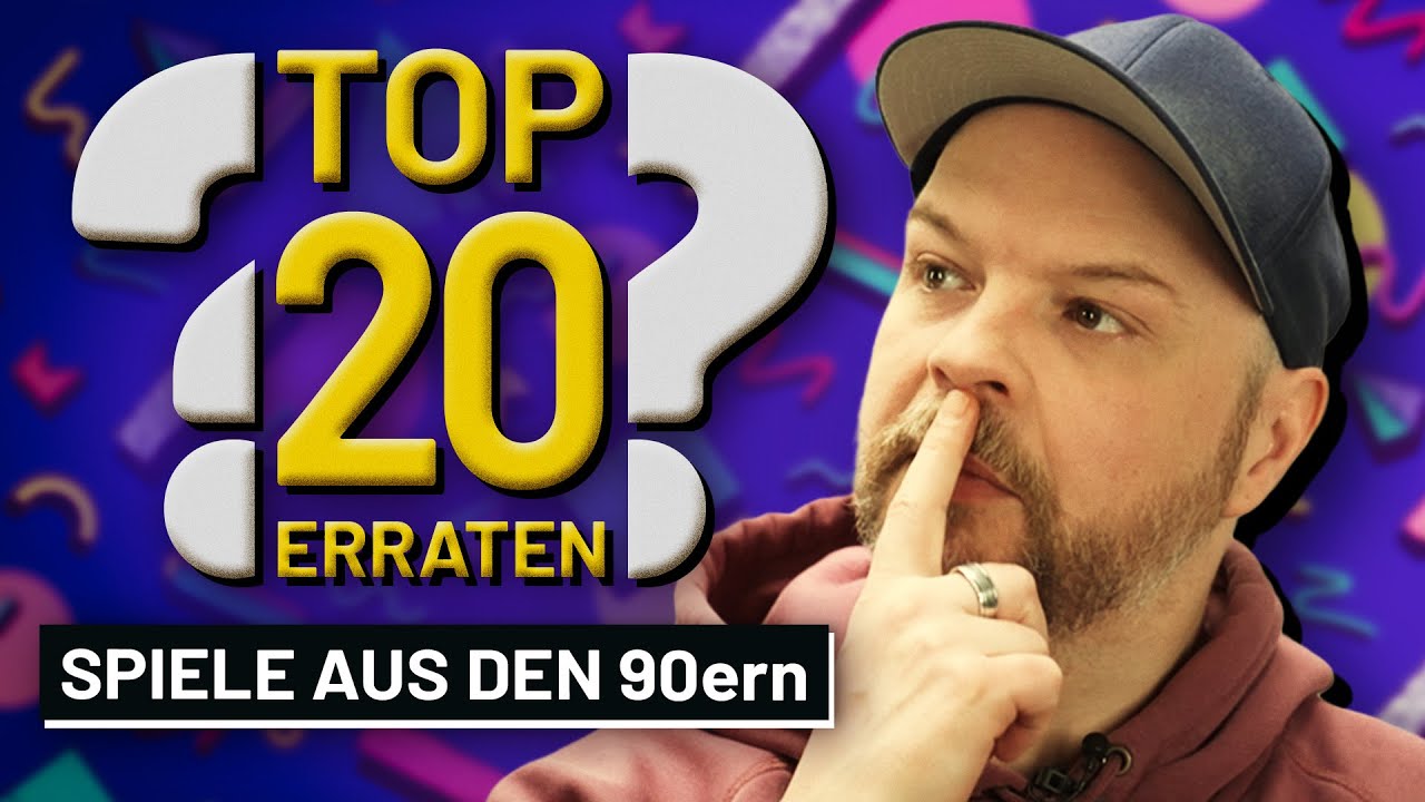 Die 20 BESTEN GAMES der 90er!