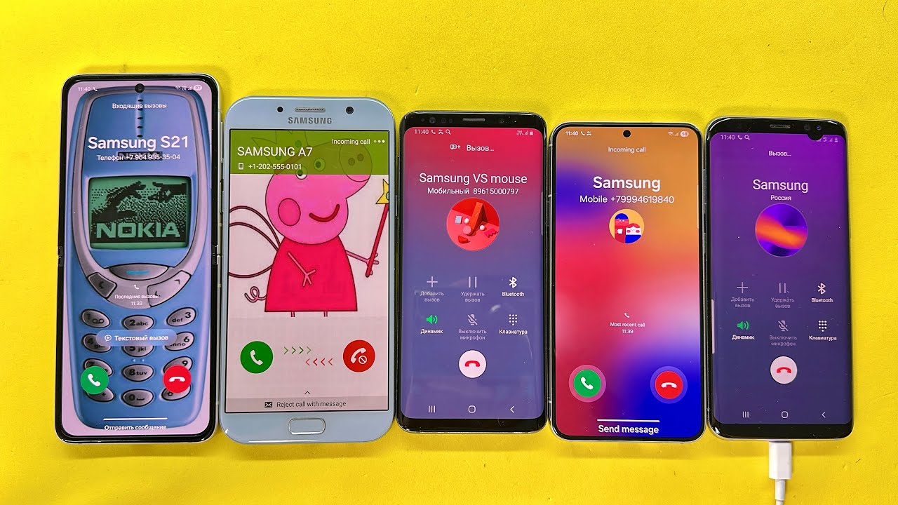 23 Minute Compilation of Mobile Calls Old Samsung, iPhone, LG, Oppo, Xiaomi, Sony, Nokia,Honor Alarm