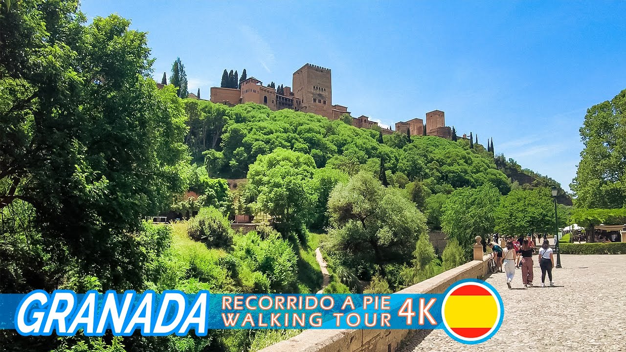 GRANADA | Paseo entre historia y encanto andaluz | Recorrido a pie 4K #7