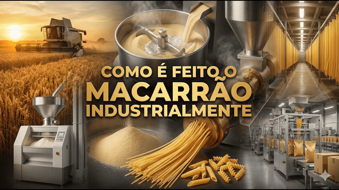 Como é Produzido o Macarrão?
