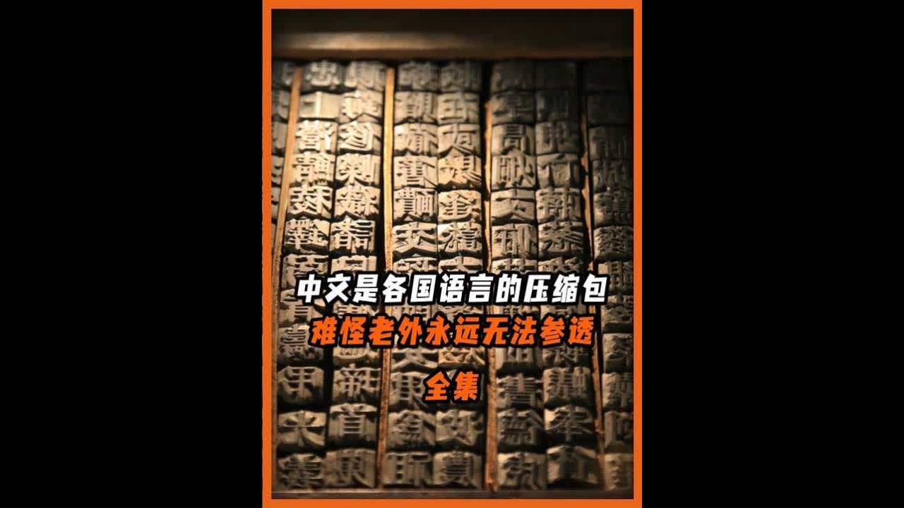 中国汉字文化究竟多有魅力？ #汉字 #中华文化 #撒贝宁 #知否外语版 #文化自信
