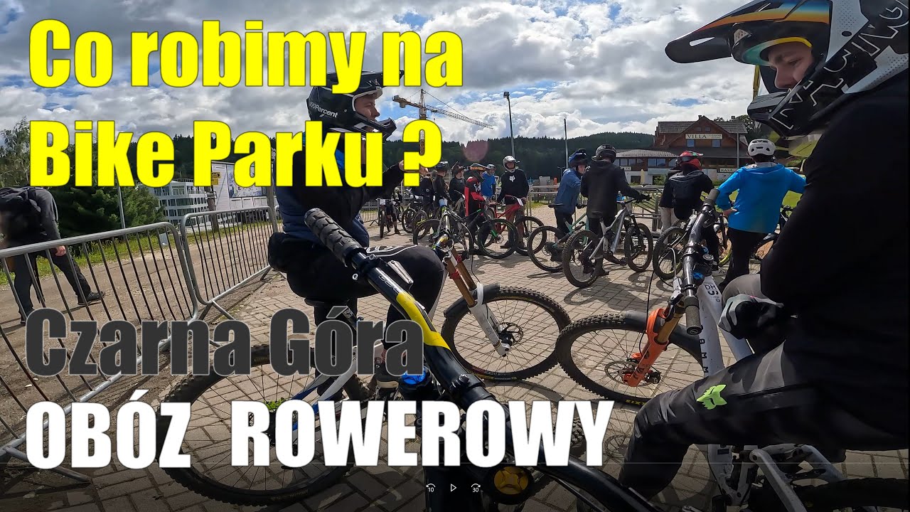 Dzień na Obozie Rowerowym 2025  Arek Bike Center | Downhill | Zabawa |Wakacje dla dzieci i młodzieży
