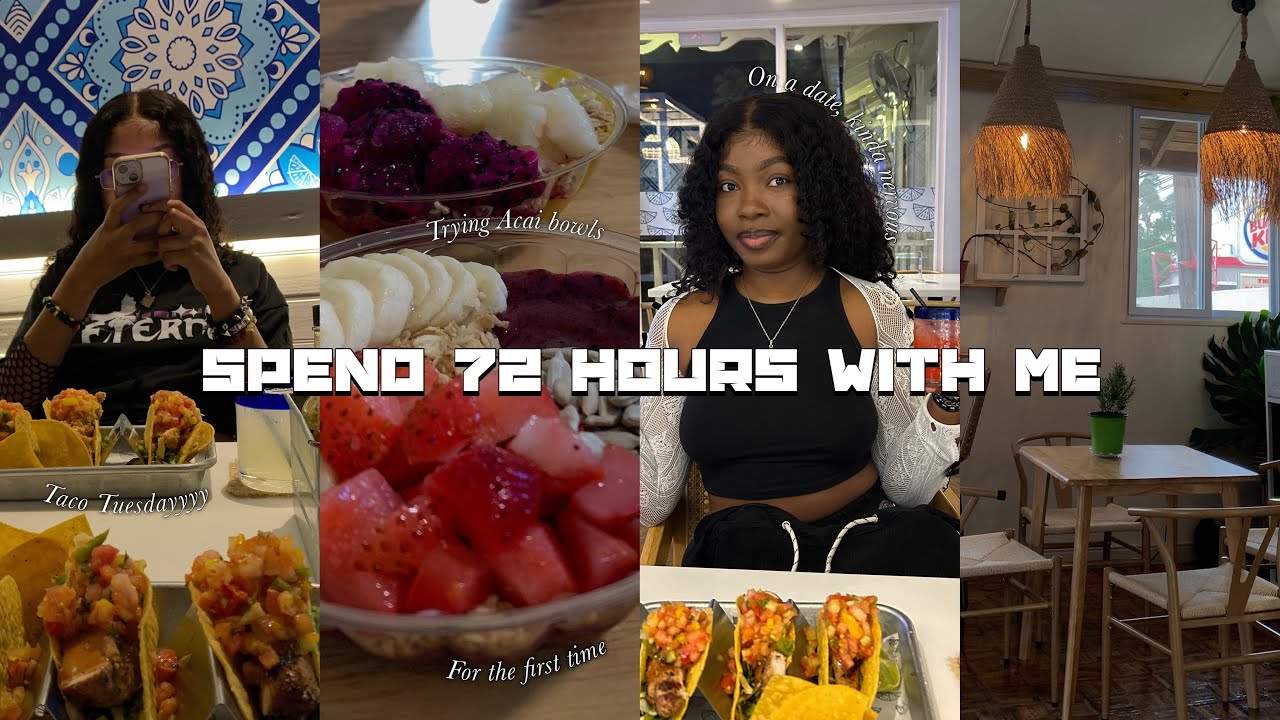 Spend 72 hours with me while I step out of my comfort zone ⭐️…(actually going out for once)