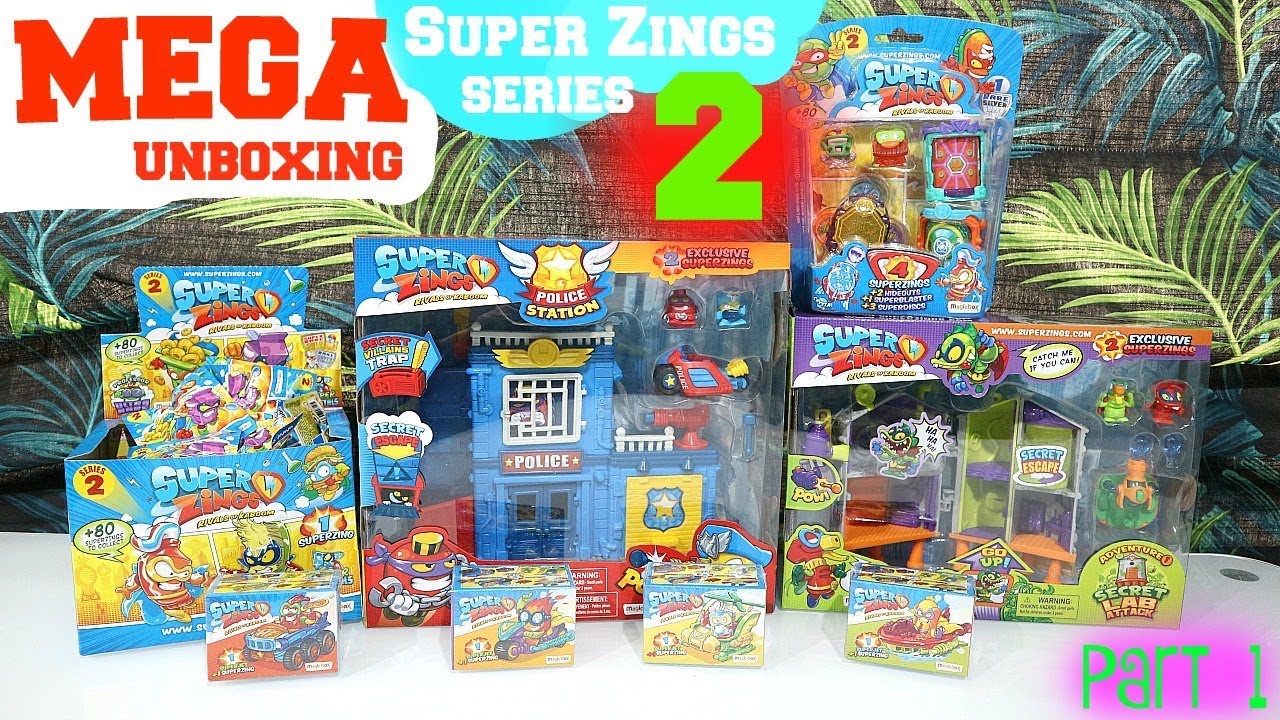 Super Zings Series 2 FULL BOX ! (MEGA UNBOXING) #superzingsseries2 #MEGAUNBOXING