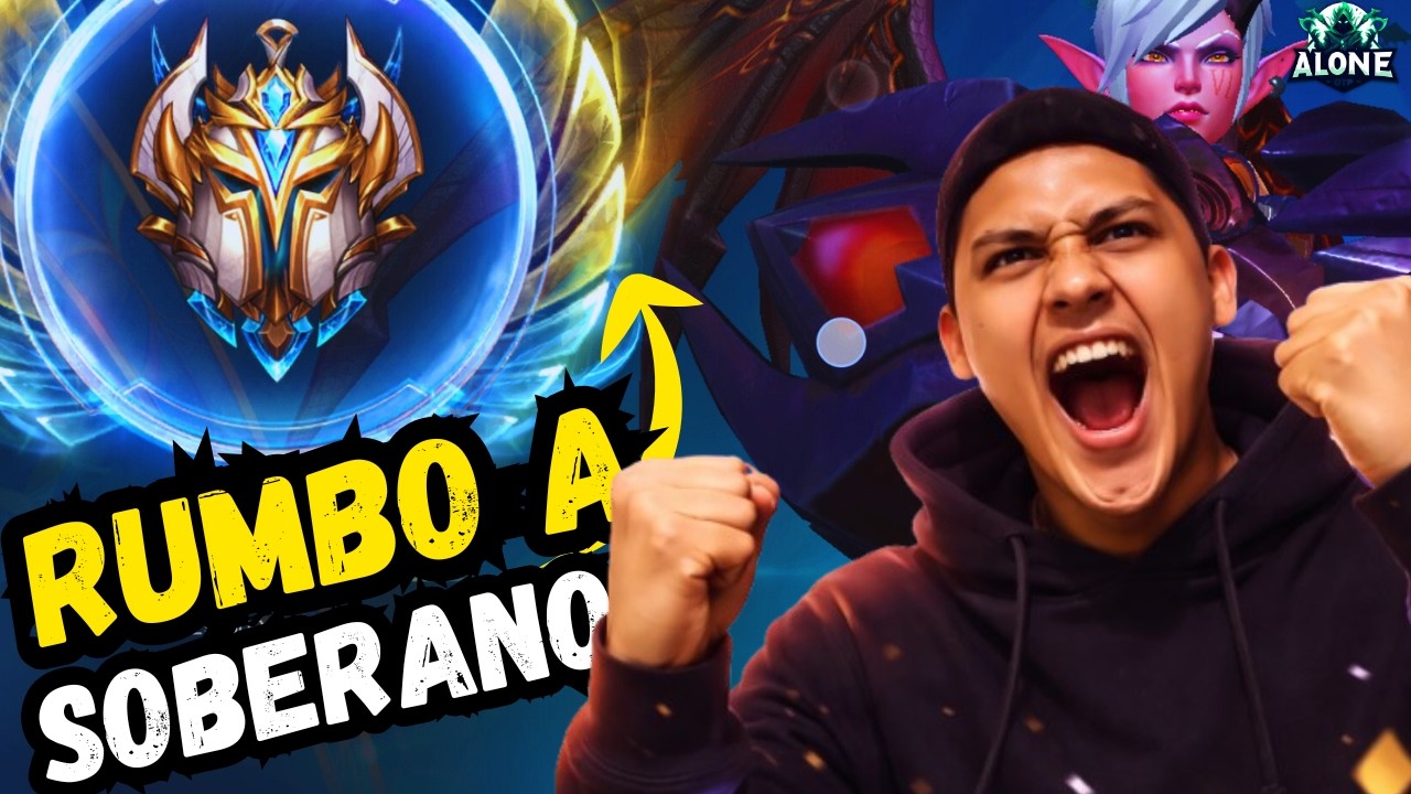 🔥RUMBO A SOBERANO -TOP 10 CON VI - TEMPORADA 20 - WILD RIFT🔥 DIA 8