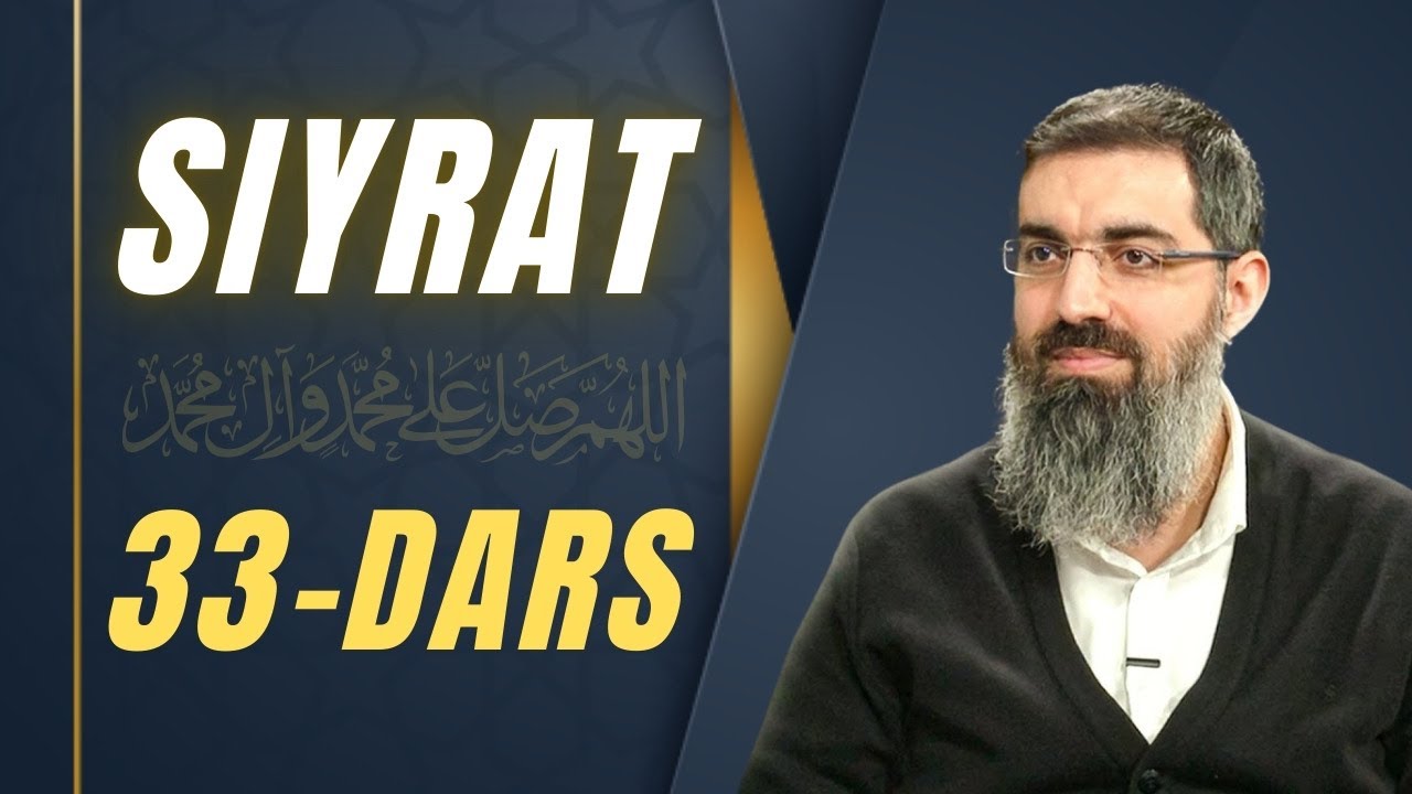 33-dars: Badr jangidan oldin (tayyorgarlik davri) | Siyrat Darslari