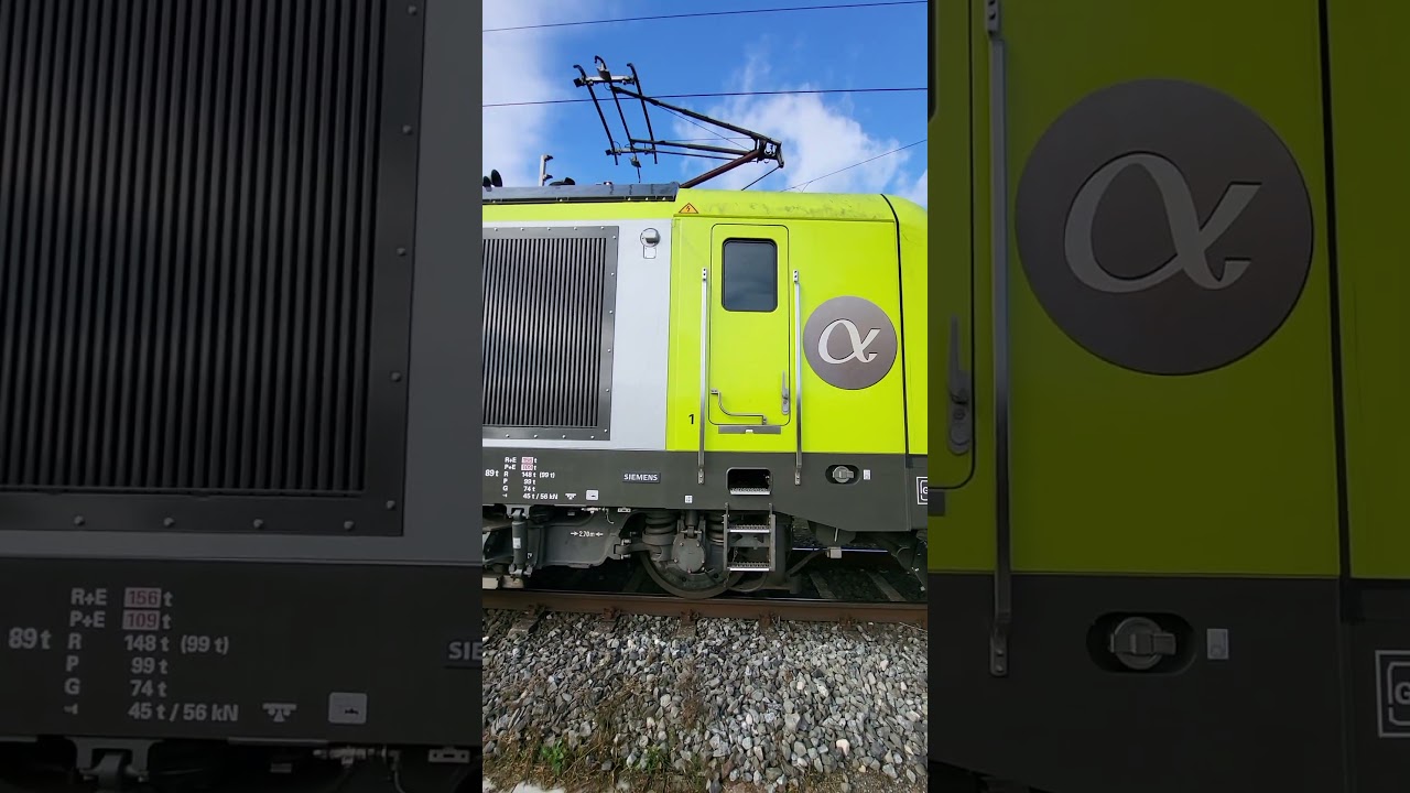 ALPHA TRAINS #atlu #br248 #dualmodevectron #trainspotting #railtrack #train #railway #freighttrain