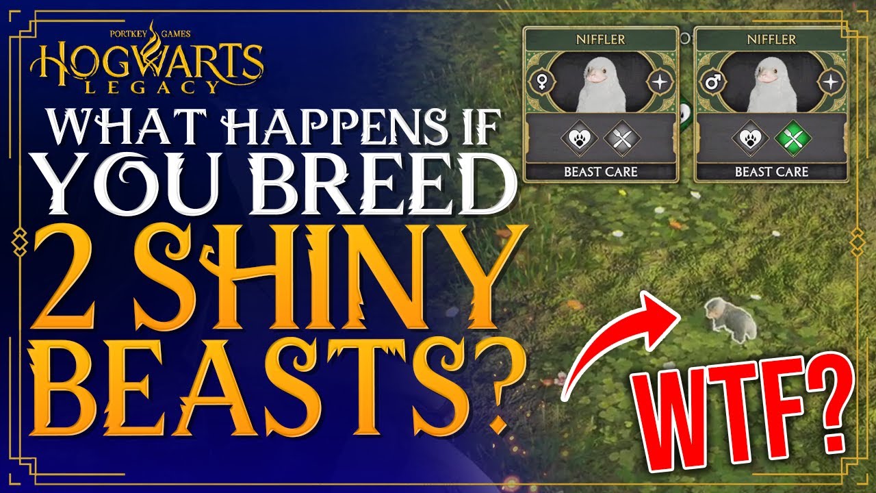 What Happens If You Breed 2 Shiny Beasts in Hogwarts Legacy?