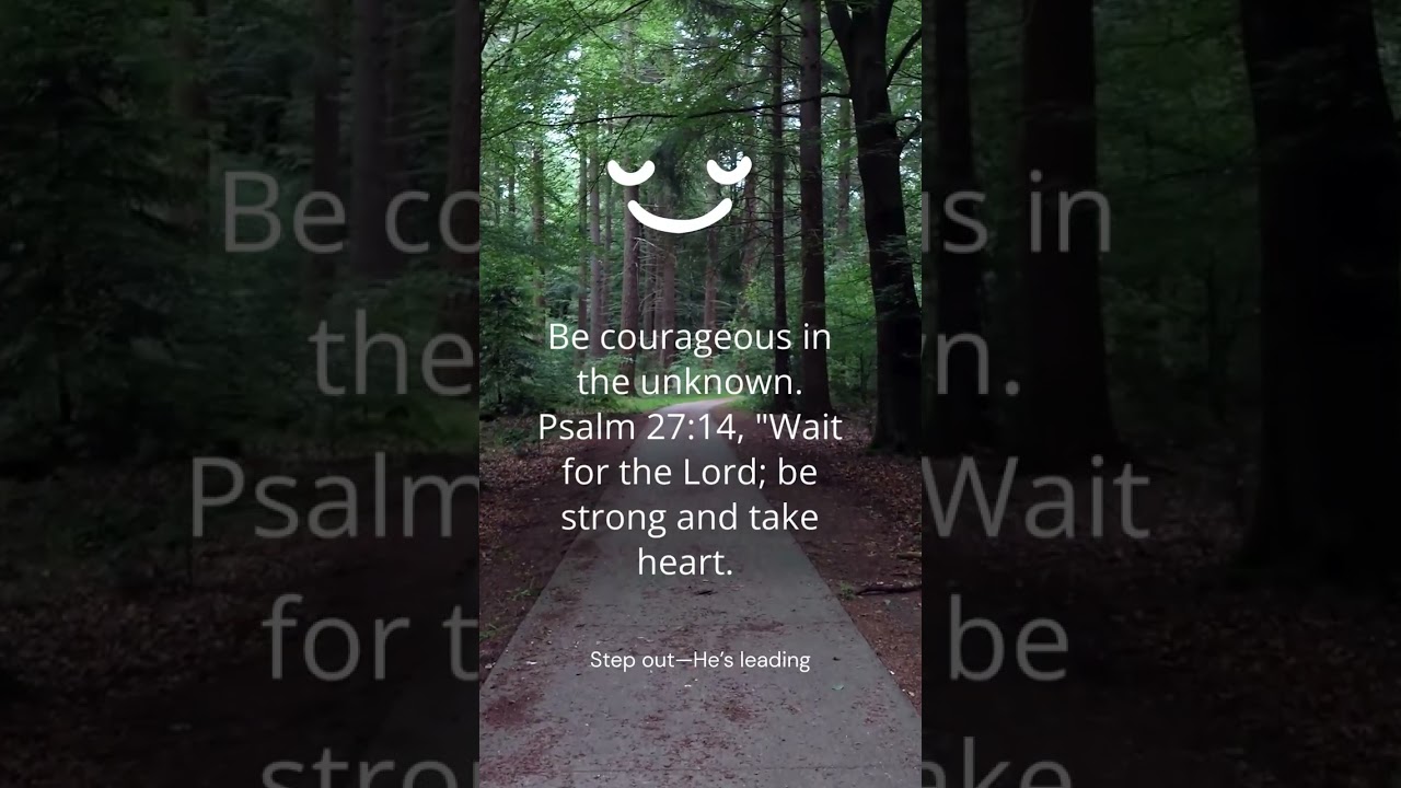 Courage from Psalm 27 💪 | Daily Faith Courage