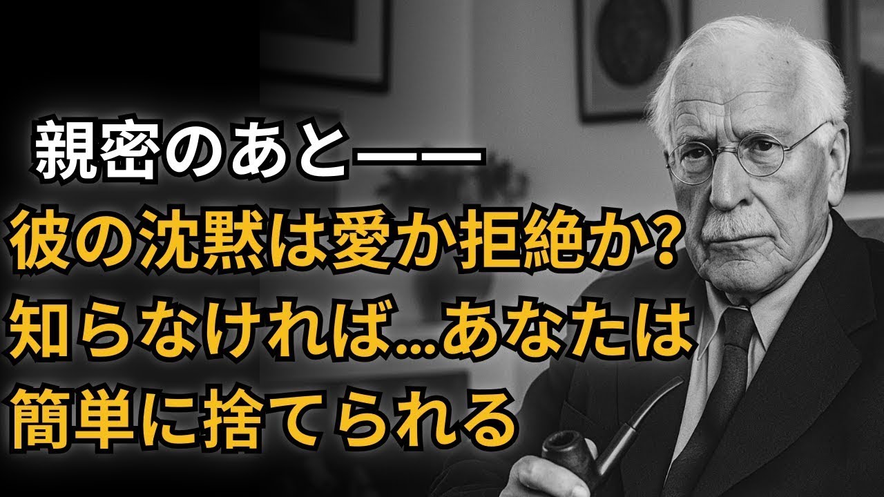 親密の“あと”に男は何を考えているのか？沈黙に隠れた本音と、絆を爆発的に深めるサイン｜ユング心理学