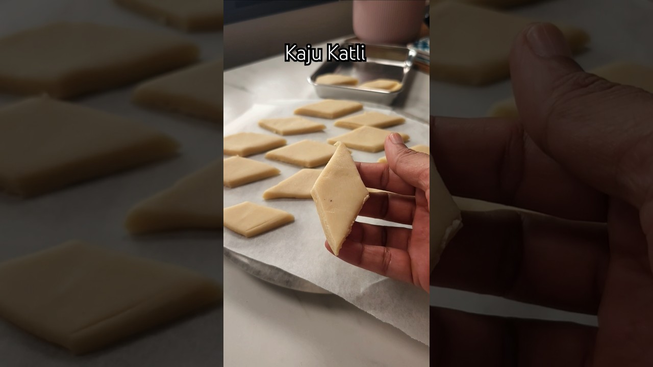 Рецепт Каджу Катли на тамильском языке | Рецепты сладостей Дипавали