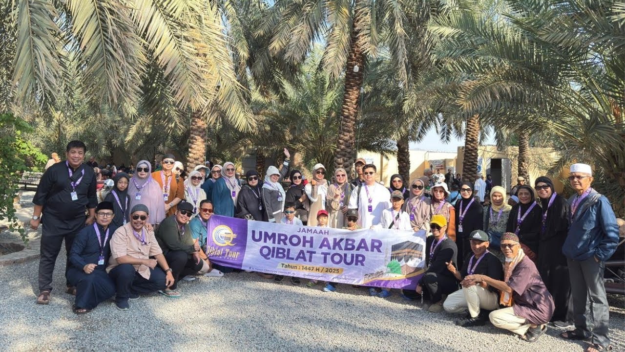 Umroh Akbar Qiblat Tour 2025 | Grup 3 | Pembimbing: H. Dadang Hamdulloh