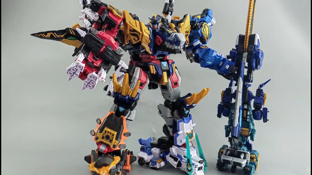 Набор Miniforce Dinoid Warrior Great Rex Kaiser D9 Transformer Combine Robo (Национальное издание)
