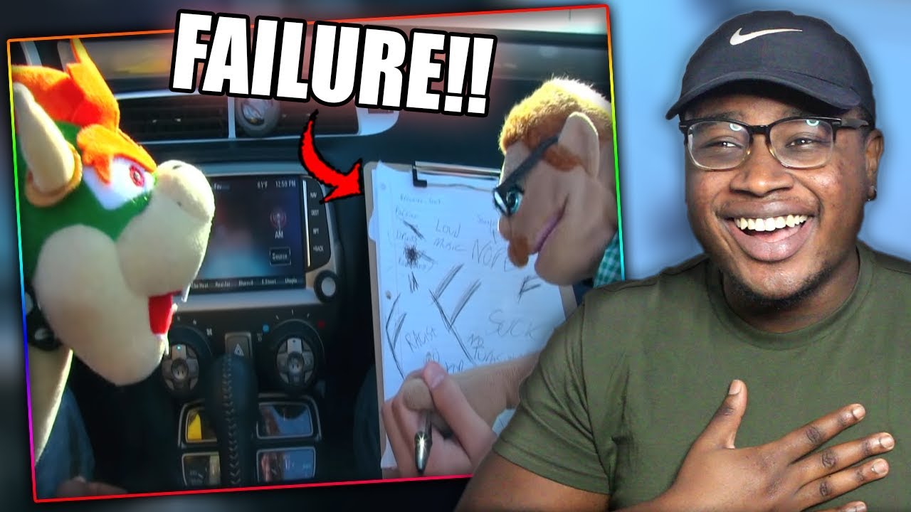 BOWSER FAILS HIS DRIVERS TEST! | SML Movie: Bowser's Drivers License Reaction!