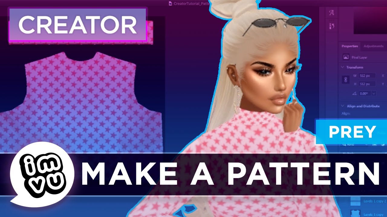 IMVU Studio - Создание выкройки