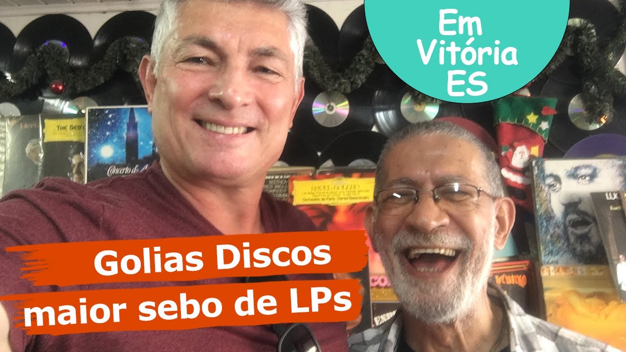 014 - SEBO DE LPs  MAIS ANTIGO DE VITÓRIA- ES,  GOLIAS DISCOS #14