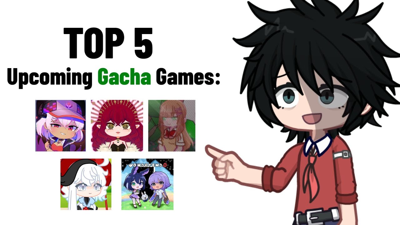Топ-5 предстоящих игр GACHA: 😨🤚