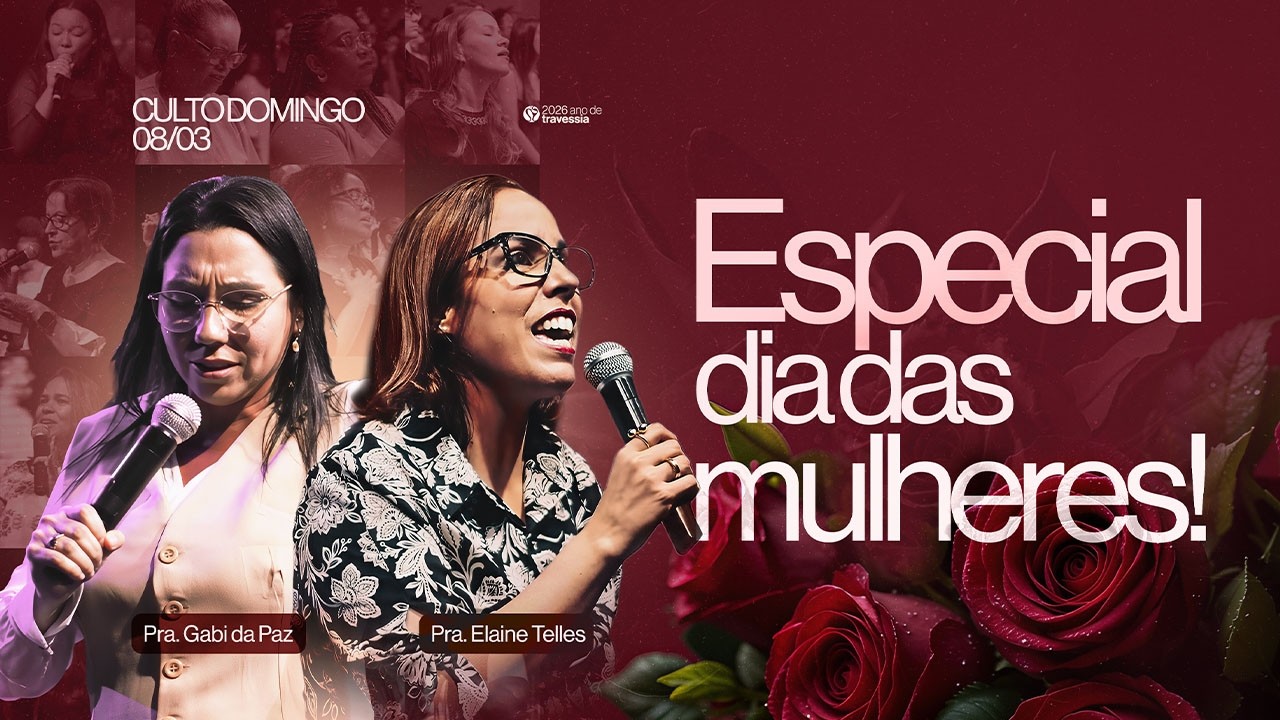 CES ONLINE - CULTO DOMINGO MANHÃ - 08/03/26