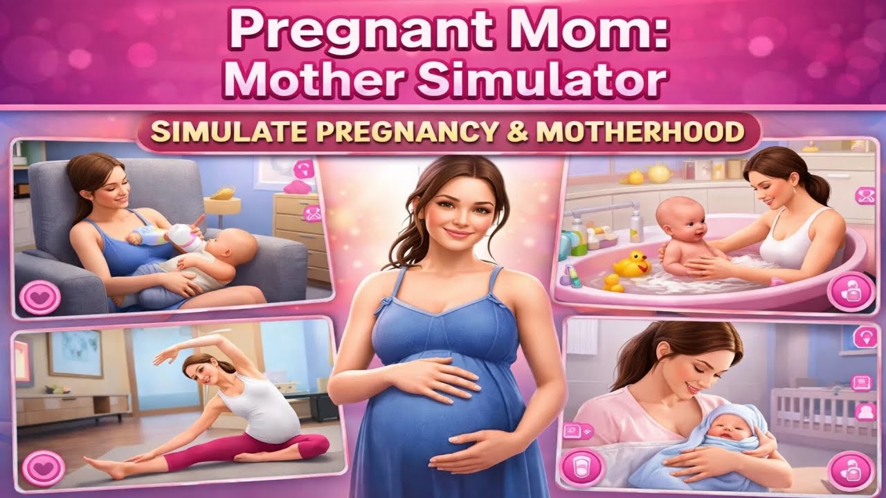Pregnant Mom: Mother Simulator 🤰 | Pregnancy Life Gameplay | Family Game