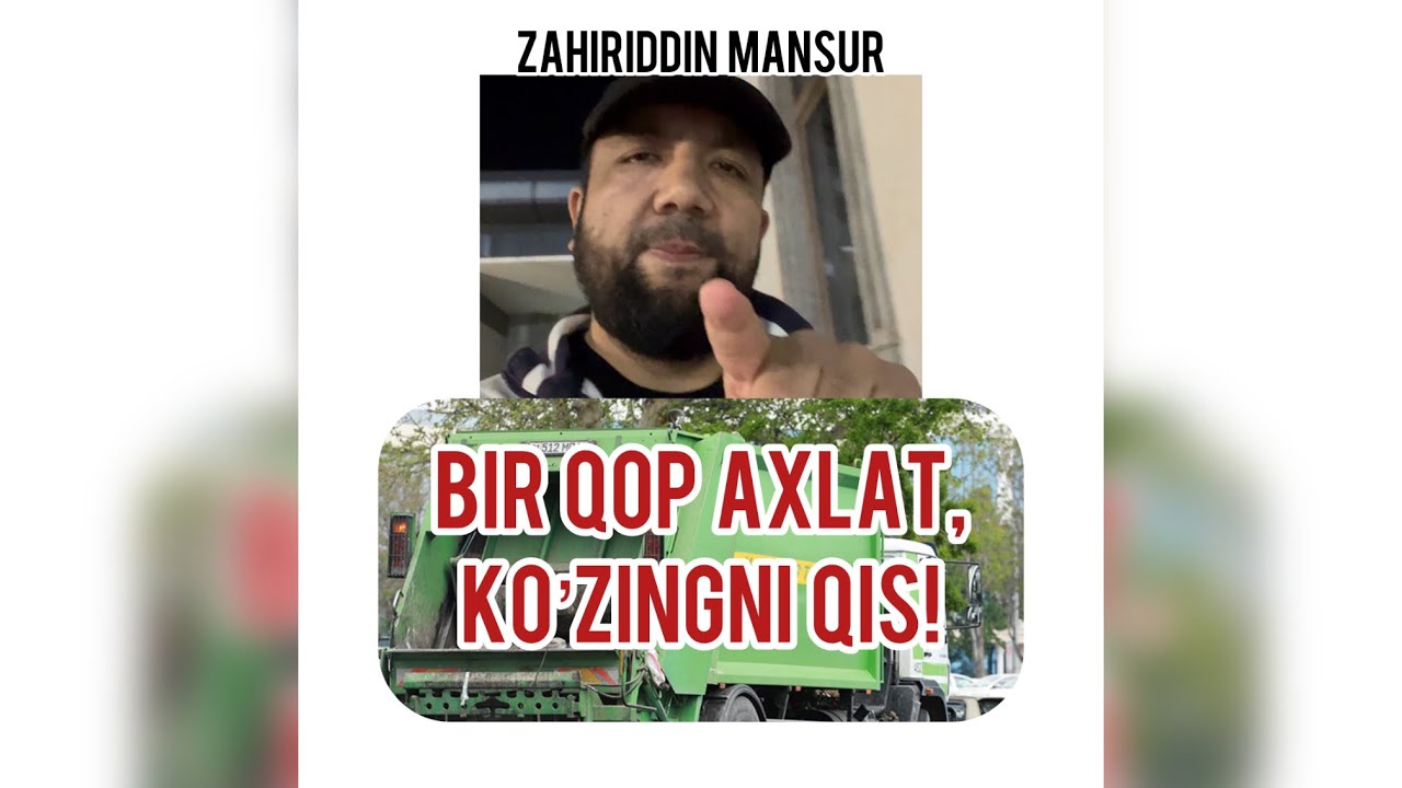 BIR QOP AXLAT KO’ZINGNI QIS!