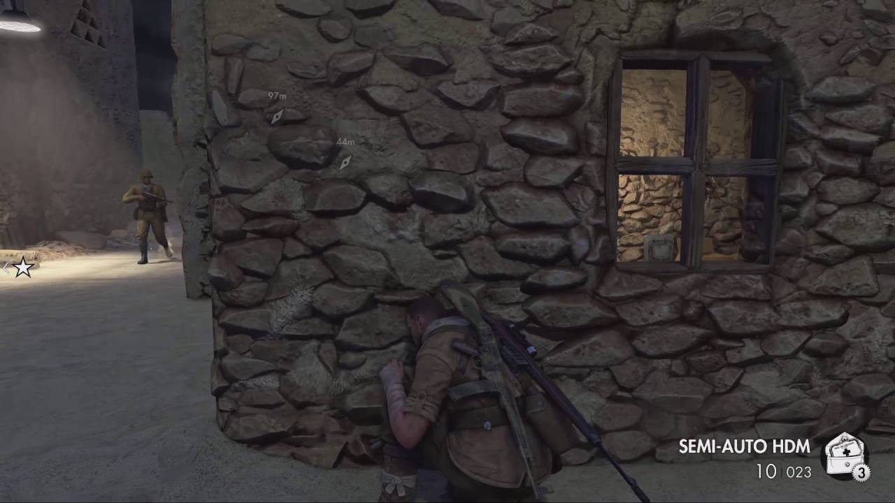 Sniper Elite 3 'In-Shadows (Authentic Difficulty) Firearms Only!!