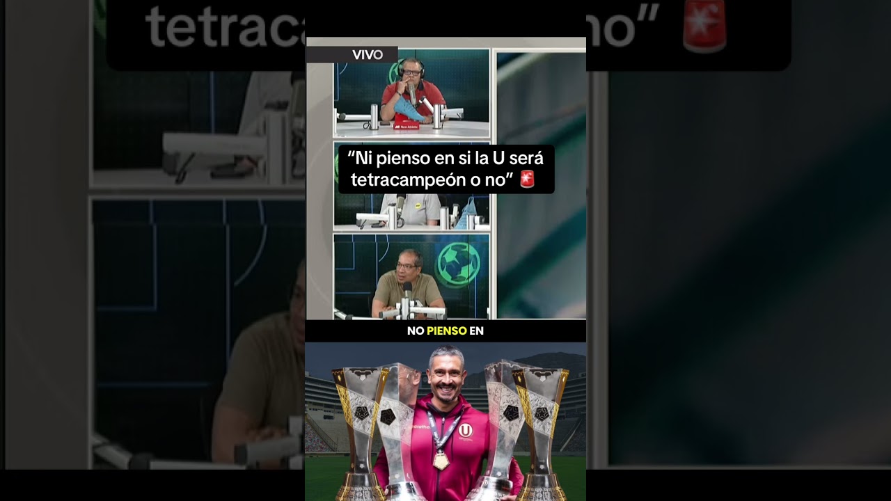 Le preguntan a Paolo si le preocupa el posible campeonato de la U 🥶🚨 