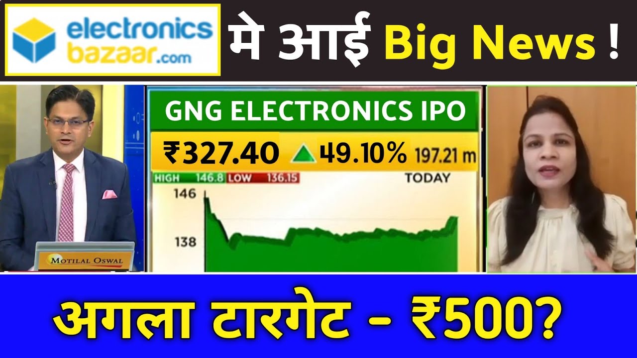 GNG Electronics pvt ltd ipo news,ipo latest news today,gng electronics,gng electronics ipo gmp today