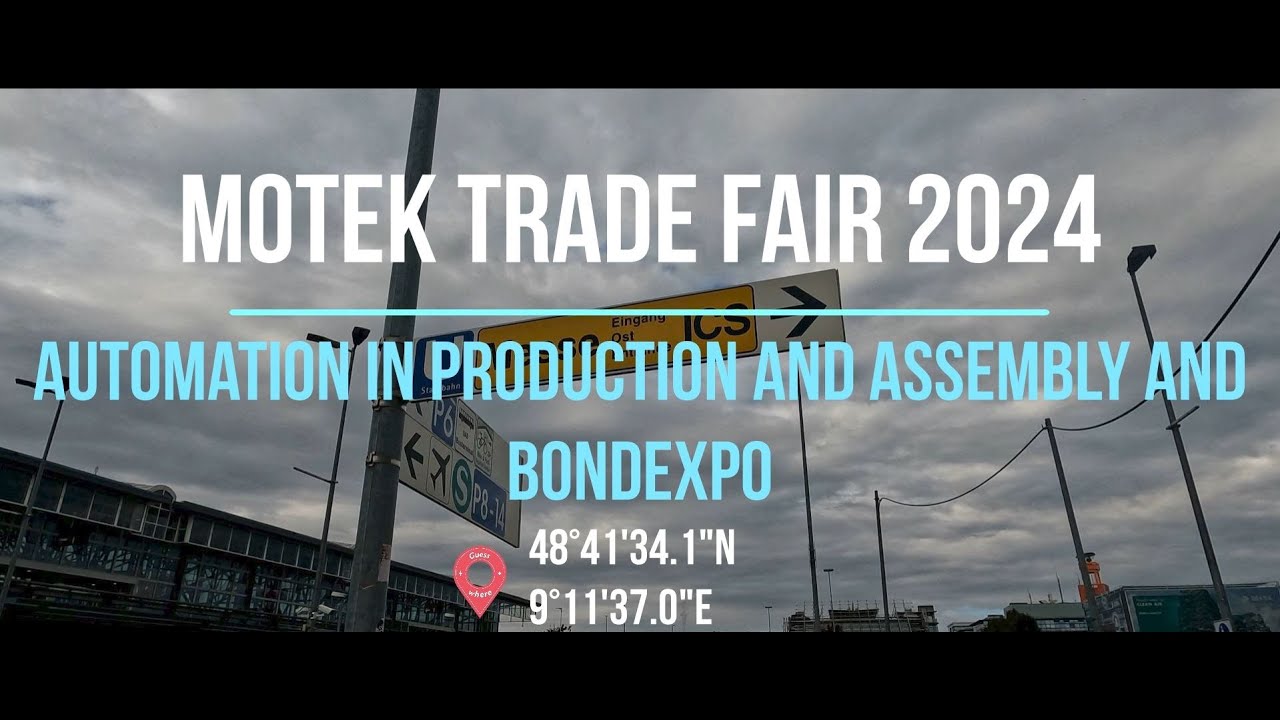 43.Motek International Trade Fair - Automation in production and assembly including Bondexpo