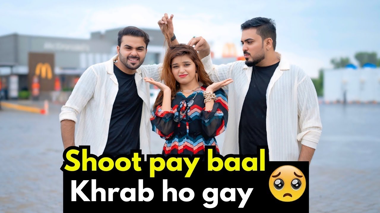 Shoot Pay baal Kharab ho Gaye | Sonia Khan | ibrar Khan | Ansaar Khan | New Vlog