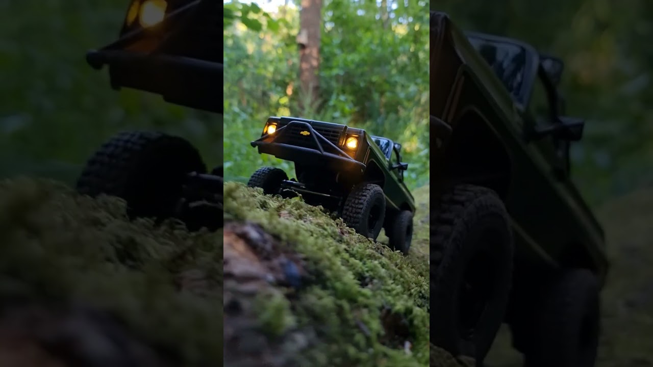 Rolling with Chevy Style! #rc #chevy #fcx24 #truck