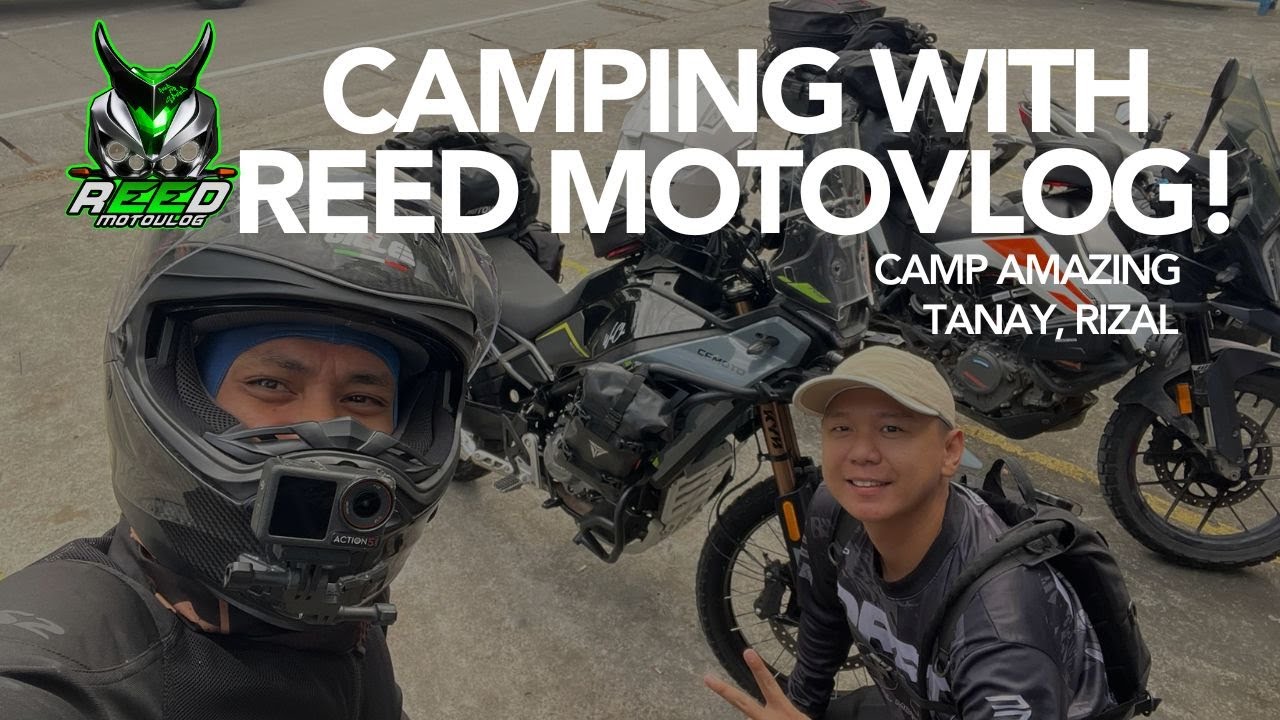 Motocamp with Reed Motovlog at Camp Amazing 2025