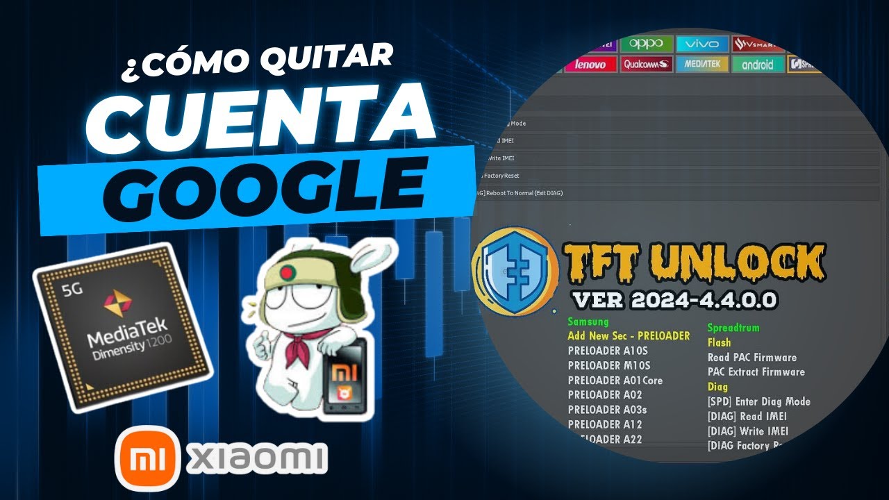 QUITAR CUENTA GOOGLE  GRATIS! XIOAOMI MTK / REDMI 10 A/ TFT UNLOCK 2024