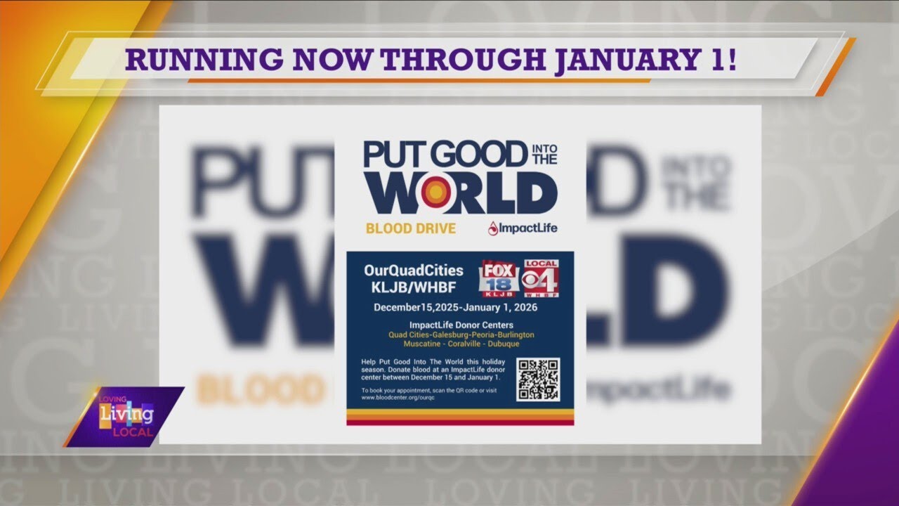 Join the OurQC Blood Drive | ImpactLife