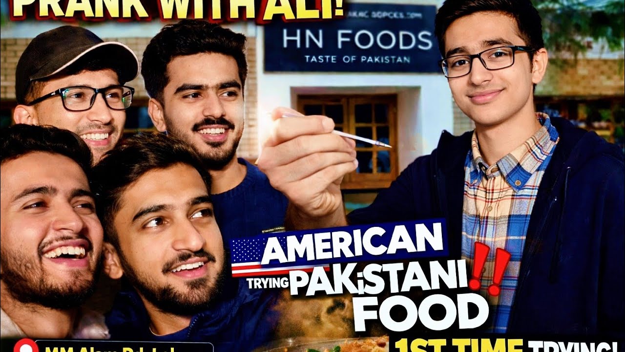 Trying HN Foods For First Time 😊 | Prank with Ali 🤣.Abdul back After very long time ♥️.