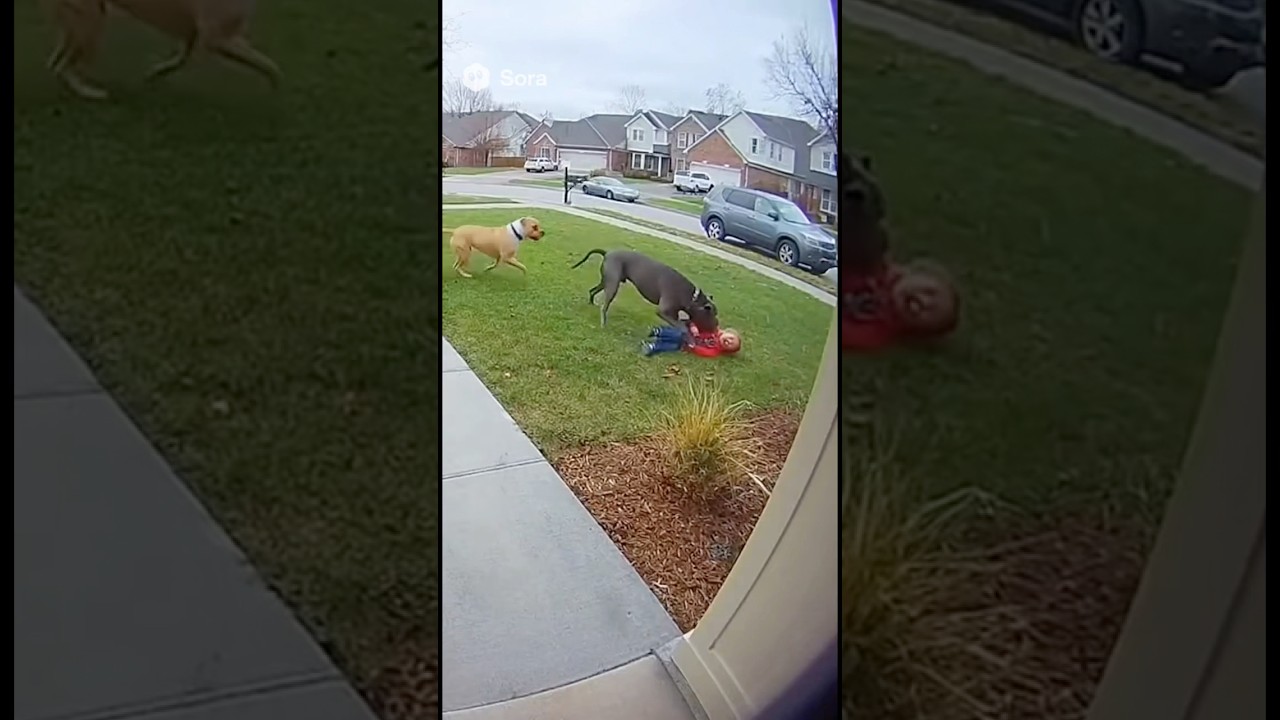 Bad parenting or great dog? 🤯 #doorbell #crazy #dog #viral #subscribe