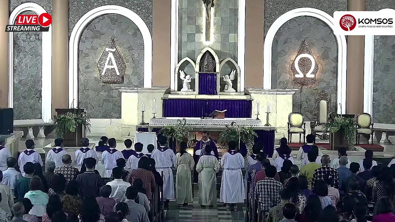 Perayaan Ekarisi Rabu Abu (Online)  | Selasa, 17 Februari 2026, Pukul 17.00 WIB