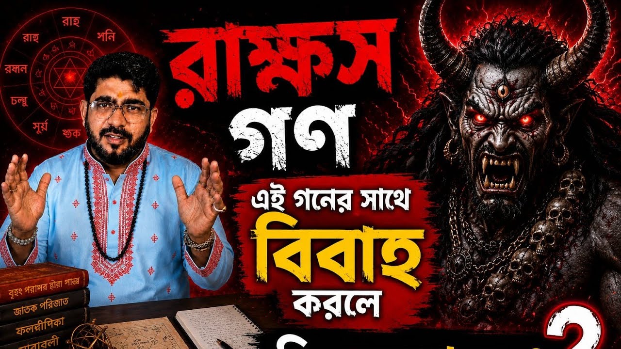 রাক্ষস গনের মানুষেরা কেমন ধরনের হয় | সর্বের সর্বা রাক্ষস গন | #rakhshasgan#রাক্ষসগন