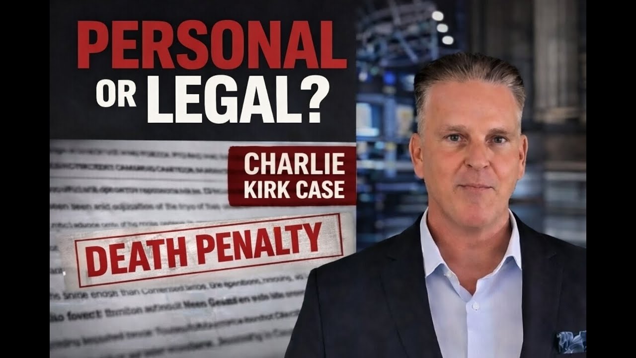 Charlie Kirk Case: Death Penalty Fight—Can a Judge Remove Prosecutors?