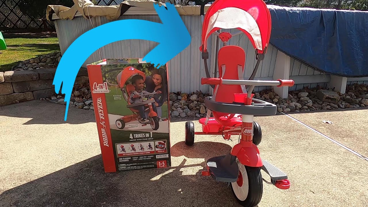Radio Flyer 4-in-1 Stroll 'N Trike Building Instructions