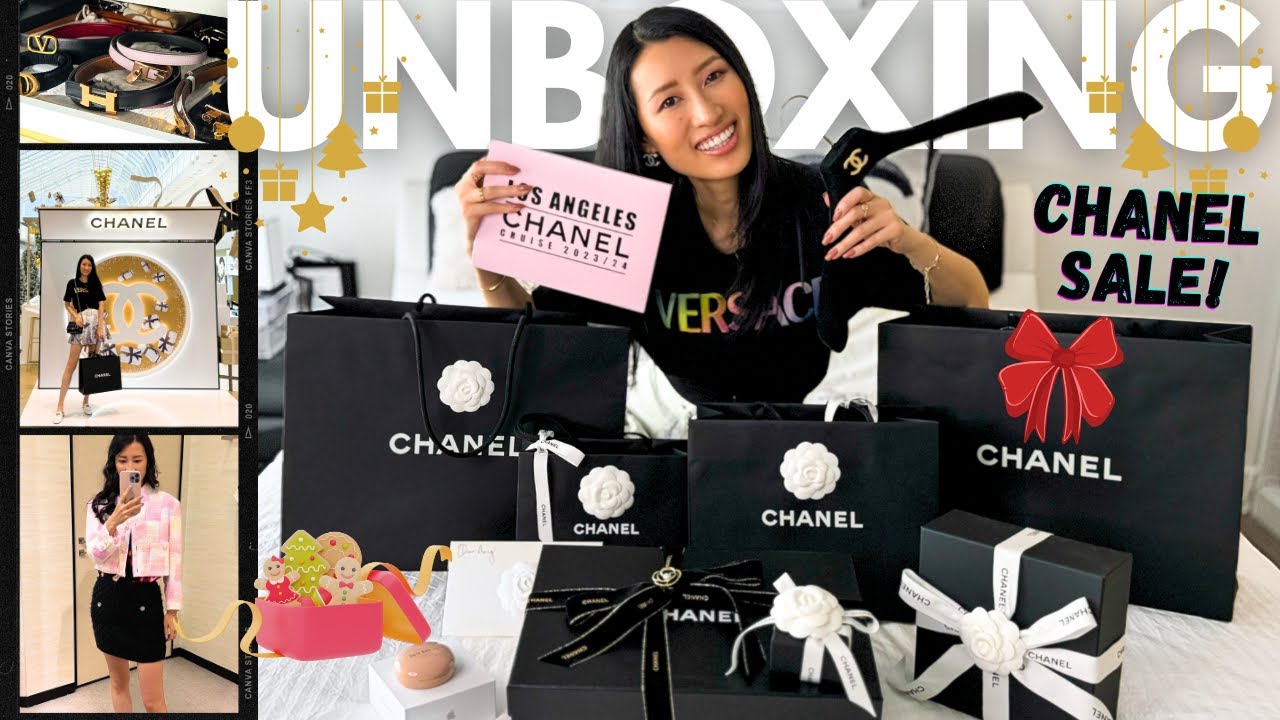 CHANEL HAUL: Must-haves from 24C, Chanel SALE find + My Designer Belt Collection!